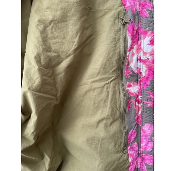 Free People Movement Printed Pippa Packable Puffer Jacket Pink Rose - Picture 7 of 8